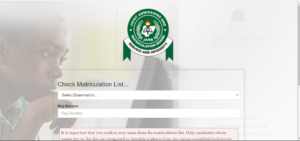 JAMB Matriculation List 2022 | How to Check Your Name