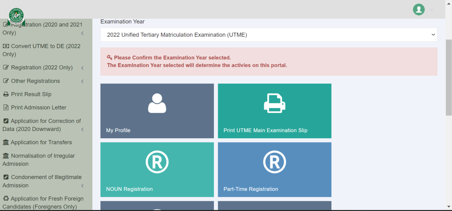 JAMB CAPS 2022/2023 Portal Link How to Login